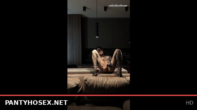 Sensual Bodystocking Playtime on the Table