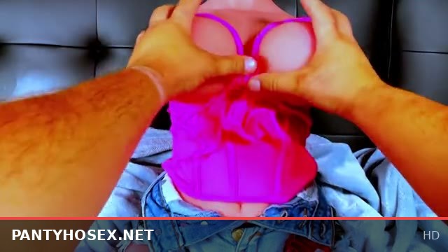 Heather Soft Rides Me Hard in Tight Jean Shorts, Fucking Me Dry and Coming Hard
