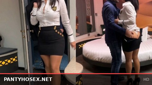 Secretary Fucks Boss in Hotel Room