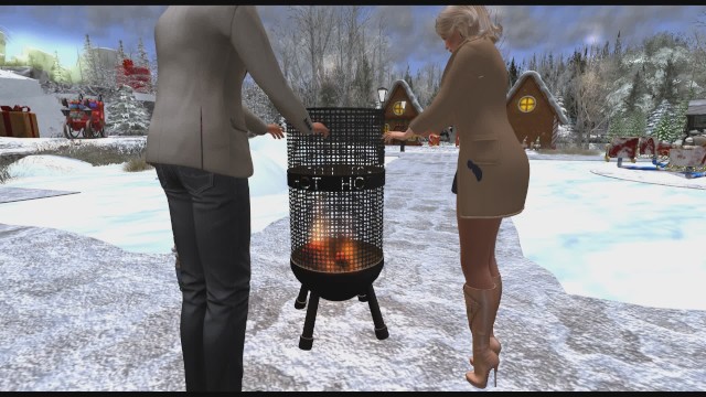 Winter Romance in Pantyhose