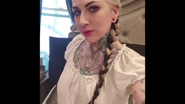 Sheer Nightgown Tease