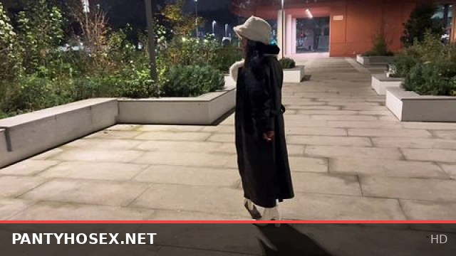 Miss Sandra Domina's Fetish Walk in White Boots