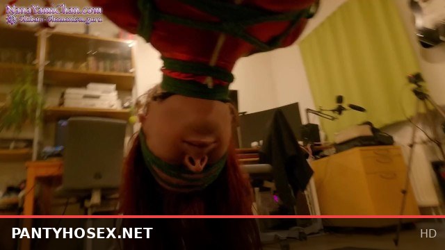 PoV Pussy Spanking While Suspended on Bamboo - Bastinado and Beyond