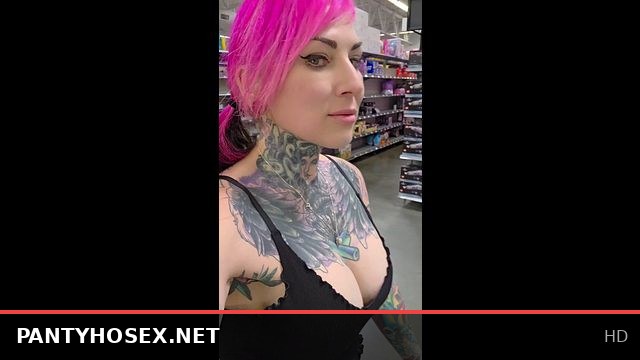 Inked Wife's Public Exhibitionist Escapade