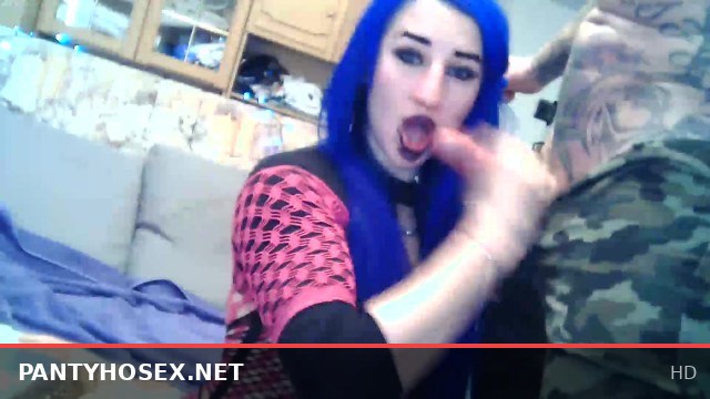 KATRIX's Big Lips Drenched in Lipstick and Sucking Action