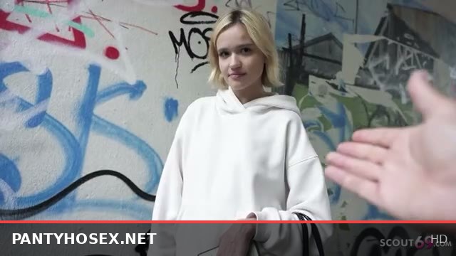 German Teen Novella's Tall, Small-Titted Night Talk Leads to Casting Couch Fuck