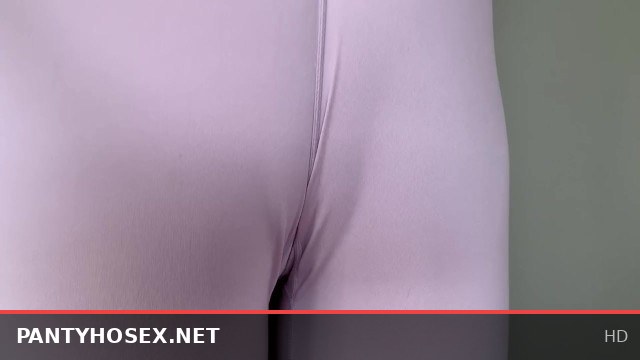 Married Woman's Secret Desire Ignites While Wearing Pantyhose Before Yoga Session