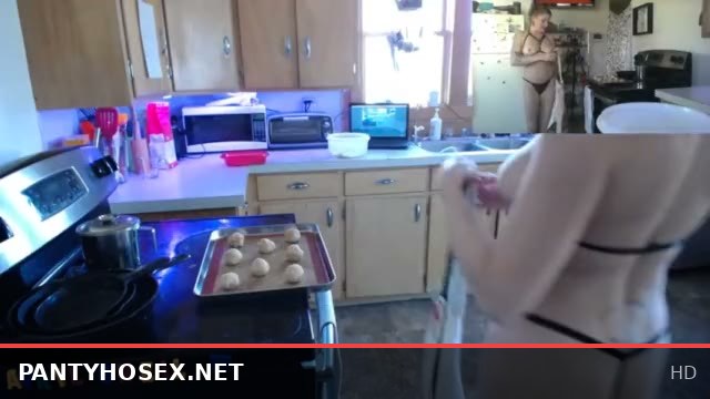 Tasting Snickerdoodles: Sweet and Sensual Treats in Lingerie and Pantyhose