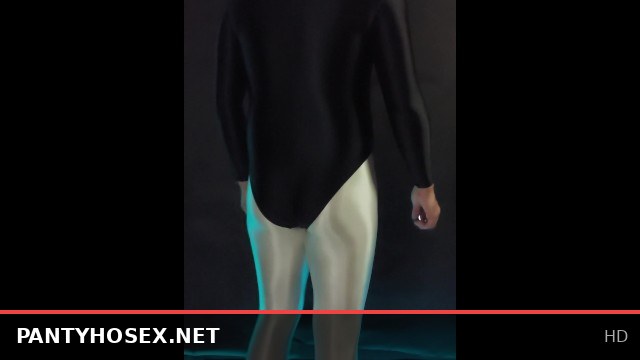 Man in Tights Gets Naughty After Intense Dance Practice Session